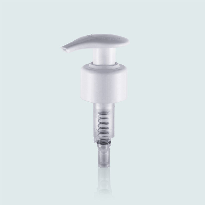 Smooth & Ribbed PP / Aluminum Lotion Dispenser Pump For Various Viscosity