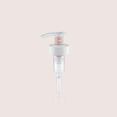 JY302 Bomba dispensadora de jabón líquido de plástico con cierre inferior de plástico para champú y acondicionador para el cabello