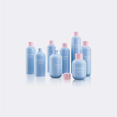 Botellas de bomba sin aire dispensadoras de 360 grados con bomba de alta dosificación para cosméticos con material PP/PCR