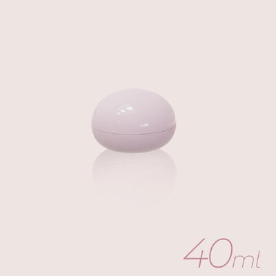Tarro cosmético redondo de PP/PCR de 40 ml - Envase cosmético de plástico duradero para cremas y lociones