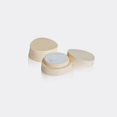 Jarrones cosméticos de plástico ABS PP LDPE de forma irregular de 8 ml y 15 ml para emulsión GR725
